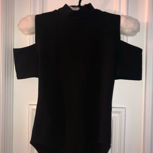 Revolve Cut Out Shoulder Bodysuit